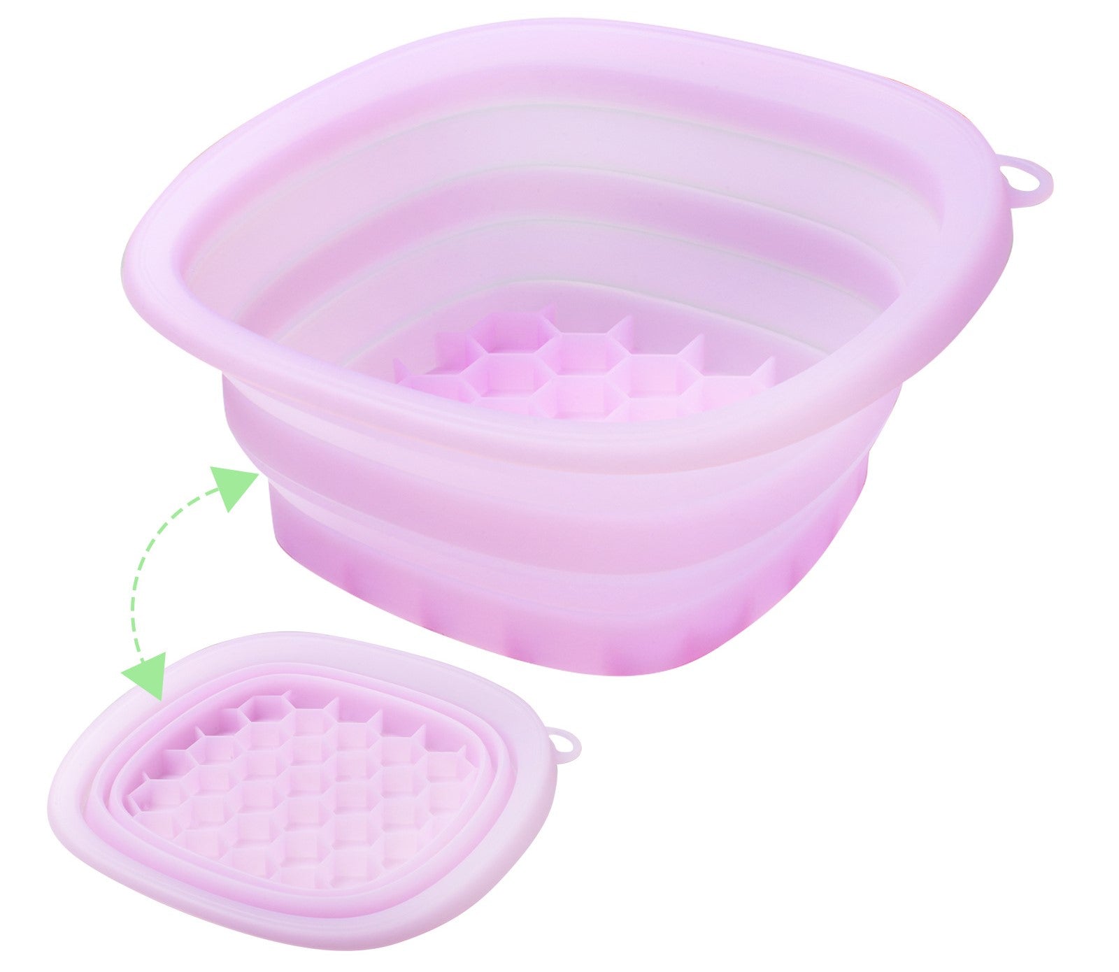 Foldable Silicone Face Ice Bath