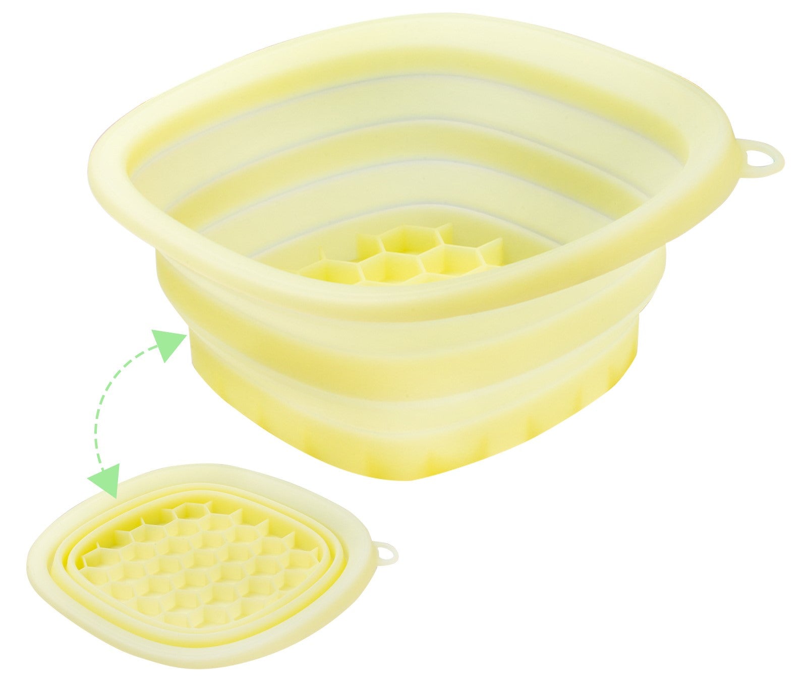 Foldable Silicone Face Ice Bath