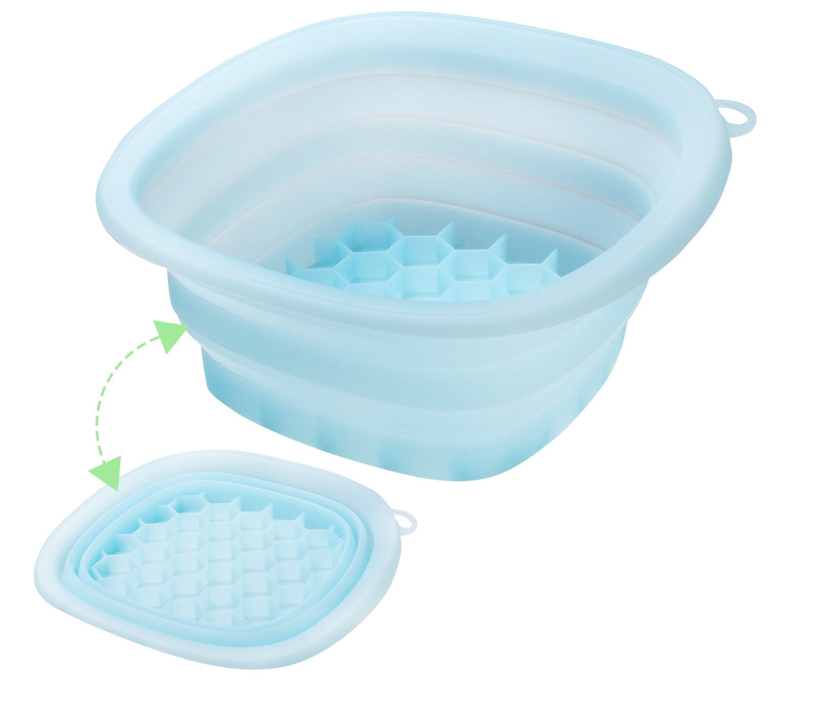 Foldable Silicone Face Ice Bath