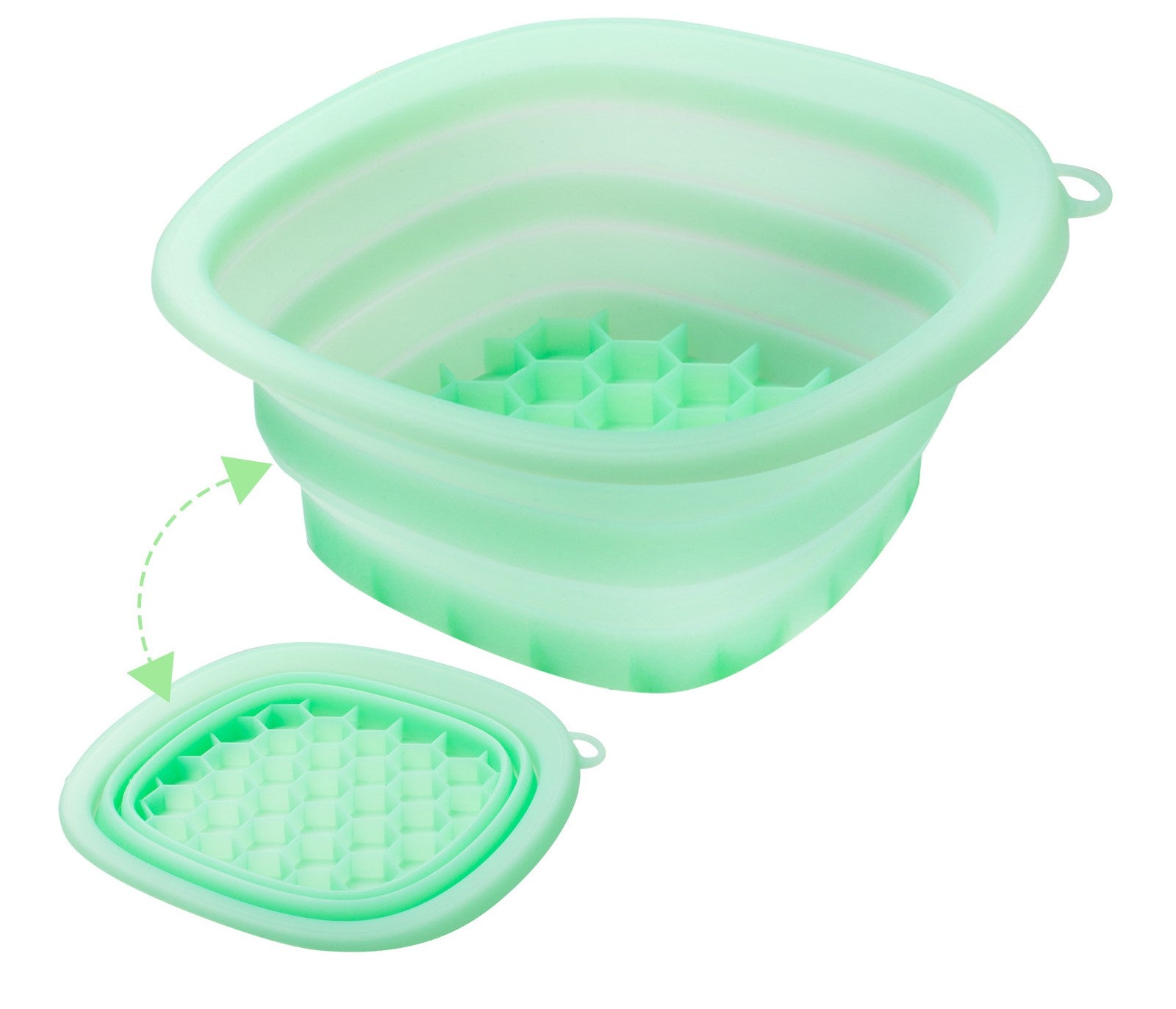 Foldable Silicone Face Ice Bath