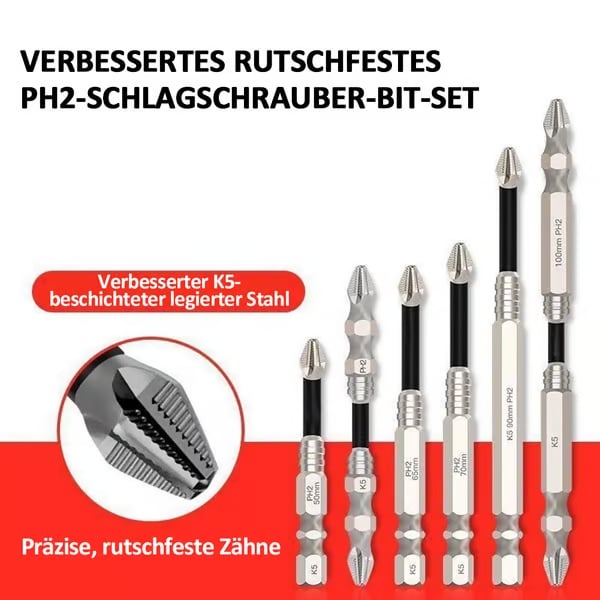 🔥Hochmagnetisches Schraubendreher-Bohrset/🔥Highly magnetic screwdriver drill set