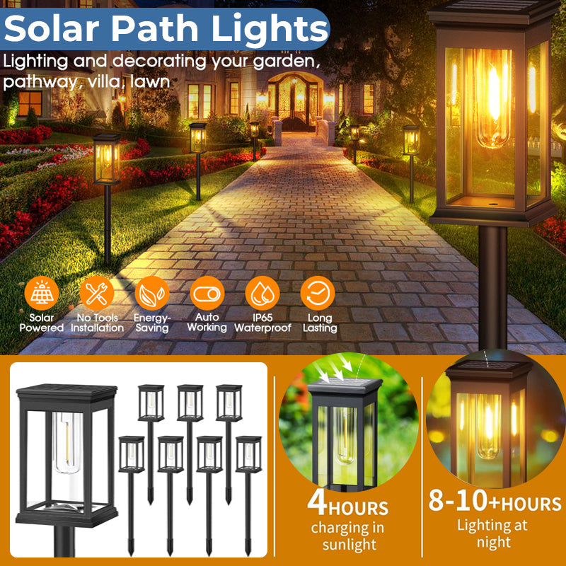 Solar Path Lights — Illuminate Your Evenings, Effortlessly ✨
