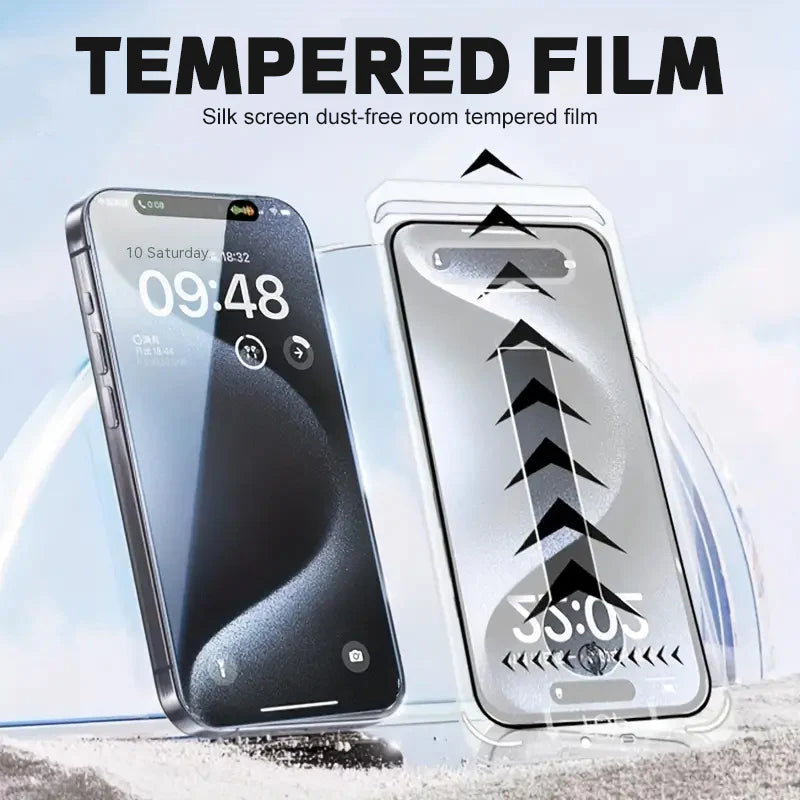 Silk Screen Dust-Free Room Tempered Film