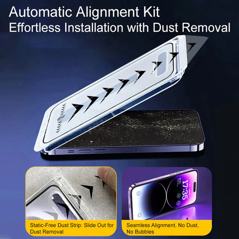 Silk Screen Dust-Free Room Tempered Film