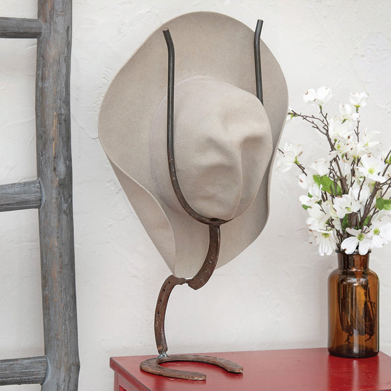 Rustic Horseshoe Hat Stand – For the True Cowboy at Heart 🤠