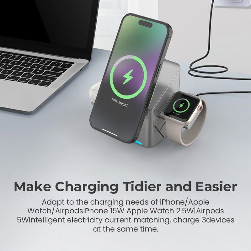 ⚡ Rotating Cube Fast Charger – The Future of Power, Wrapped in Style 🔋✨
