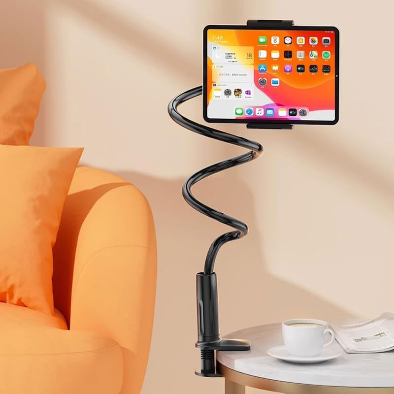 📱 Flexibel Mobil- och Surfplattahållare – För Sängen, Skrivbordet, Live och Fotografering/📱 Flexible Mobile and Tablet Holder – For Bed, Desk, Live and Photography