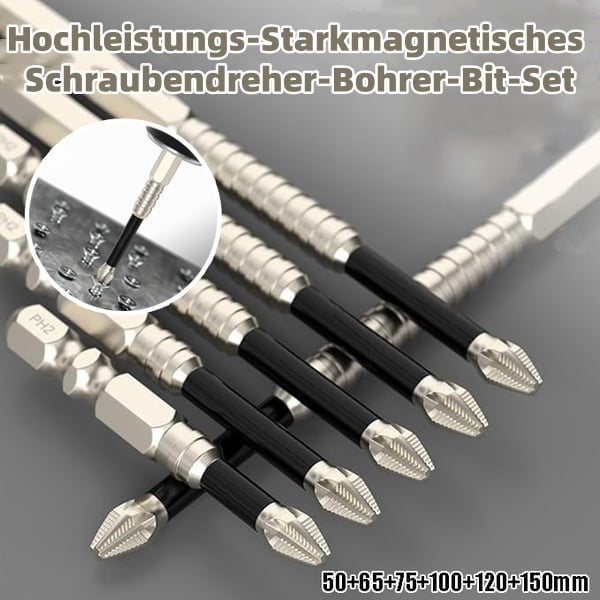 🔥Hochmagnetisches Schraubendreher-Bohrset/🔥Highly magnetic screwdriver drill set