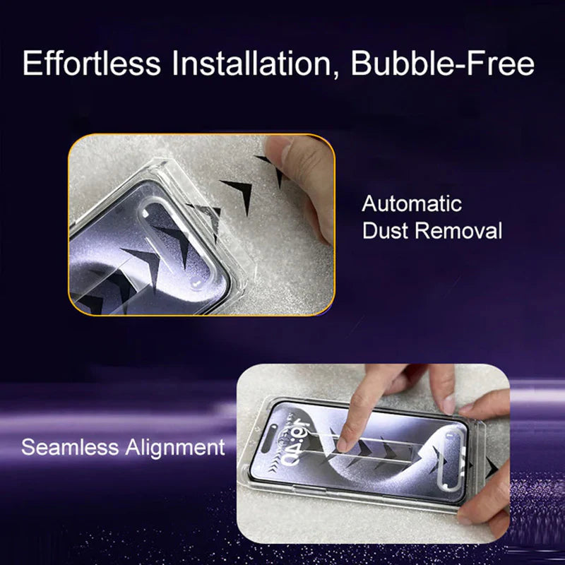 Silk Screen Dust-Free Room Tempered Film