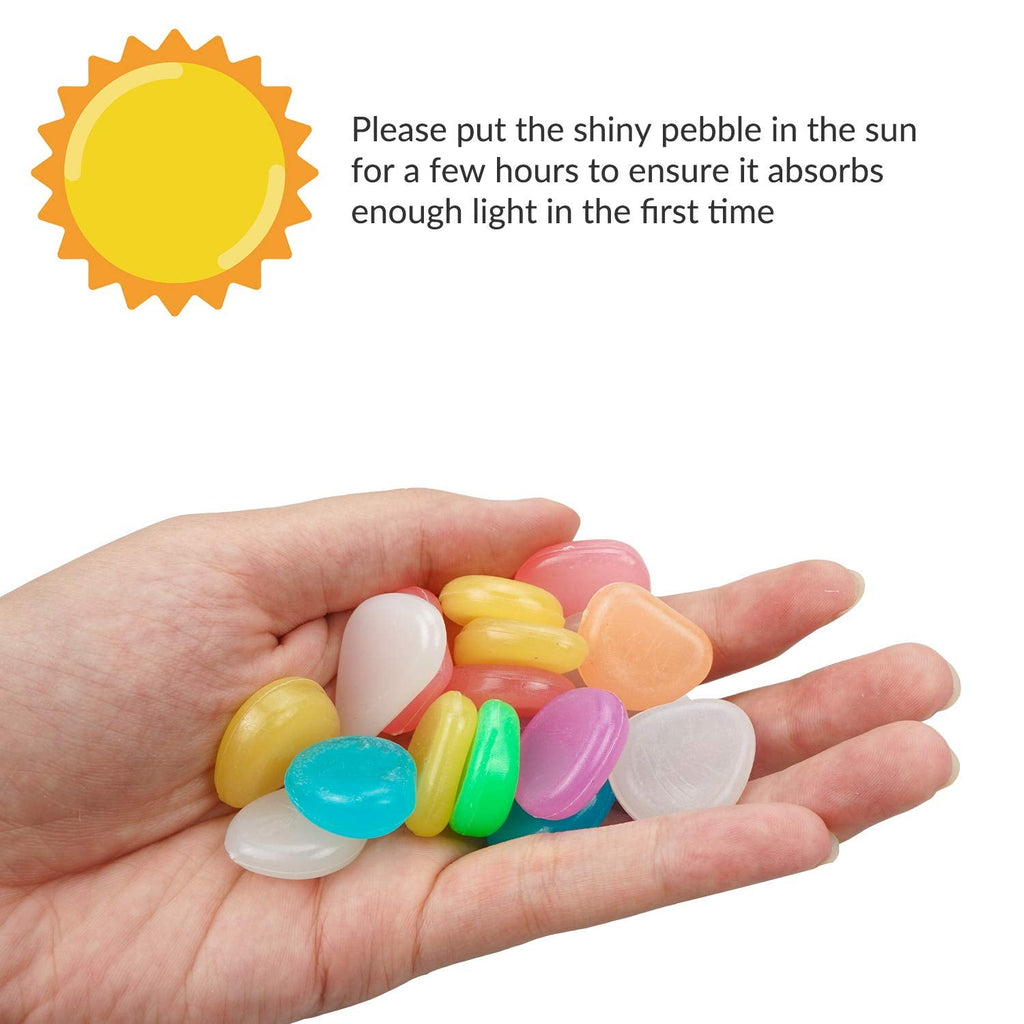 Luminous Stones – Mixed Color Glow  (Buy 1 Get 2 Free )