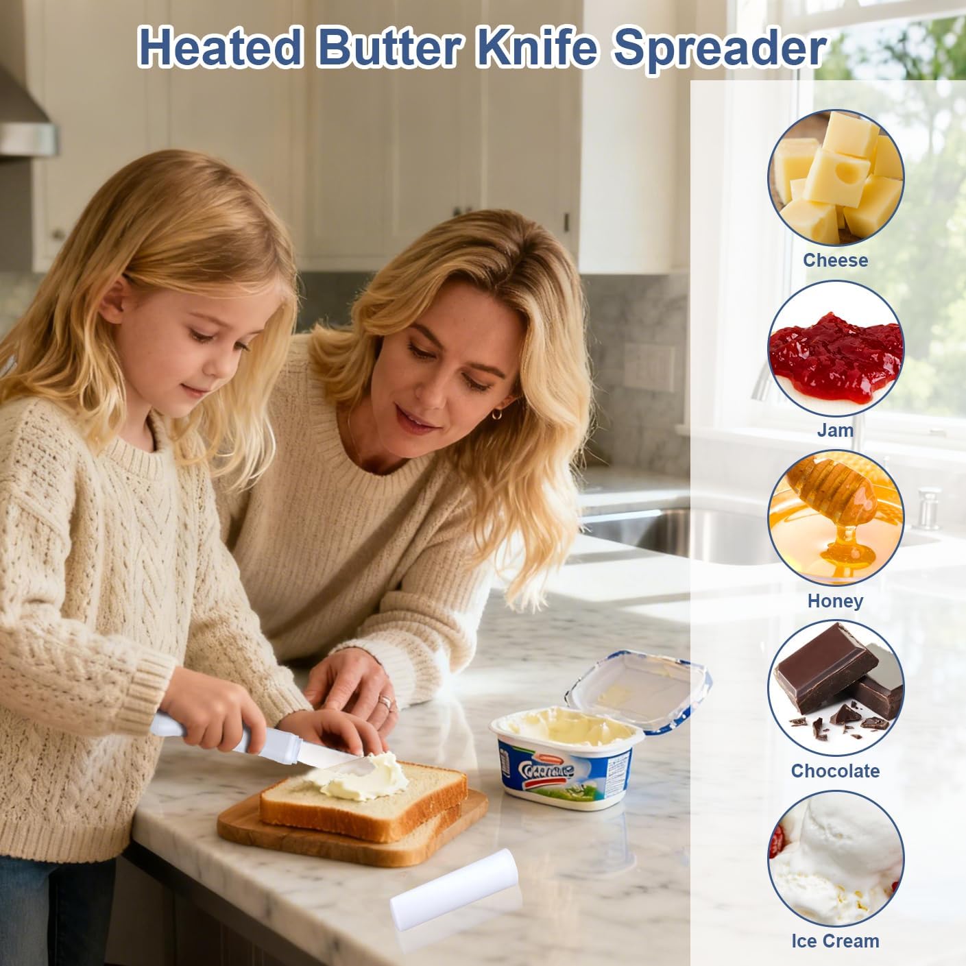 Heated Butter Knife