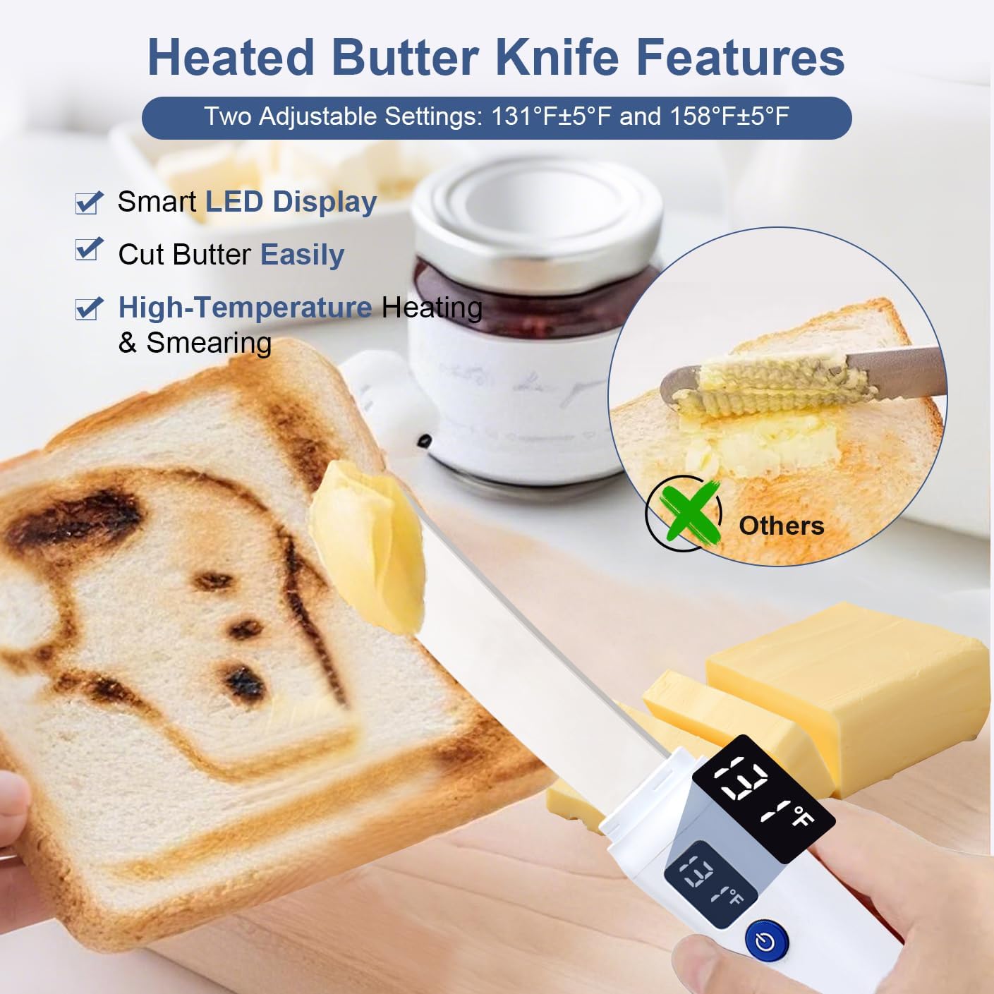 Heated Butter Knife