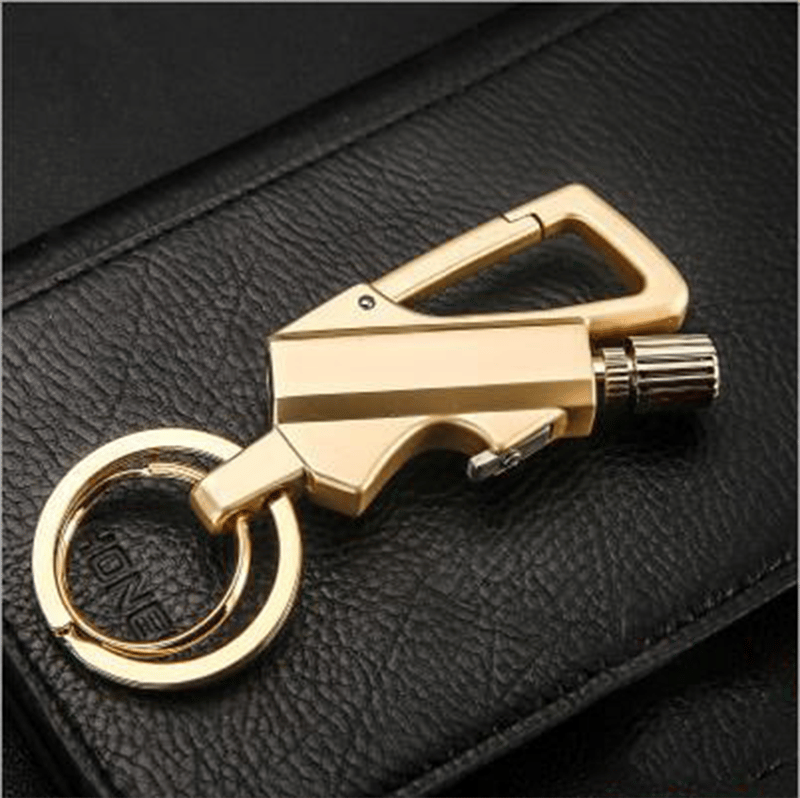🔥Permanent Match Infinity Lighter with Multitool Keychain Bottle Opener