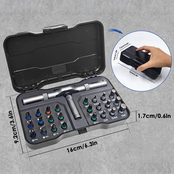 🔥2025 New Arrival 🔥24 in 1 Magnetic Screwdriver Set