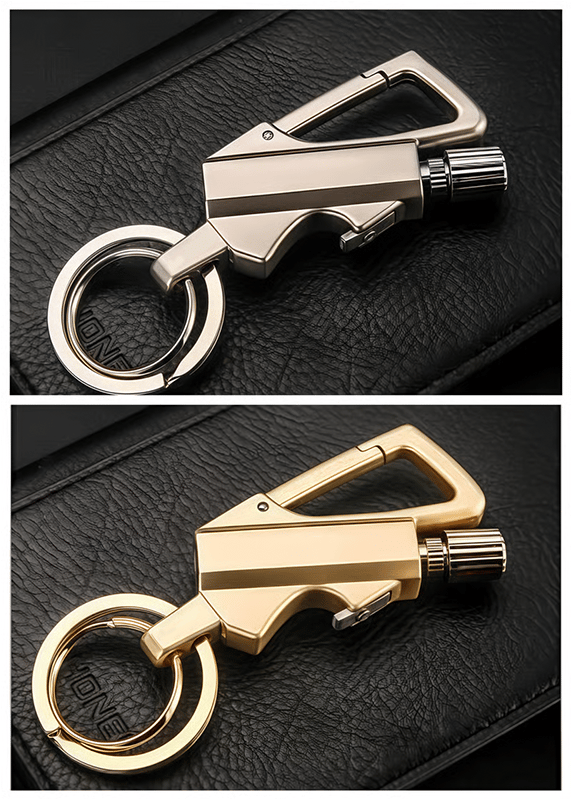 🔥Permanent Match Infinity Lighter with Multitool Keychain Bottle Opener