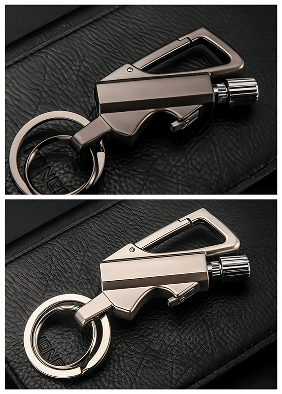 🔥Permanent Match Infinity Lighter with Multitool Keychain Bottle Opener